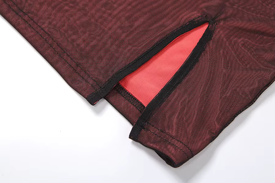 Skinny Dress "Crimson Desire"