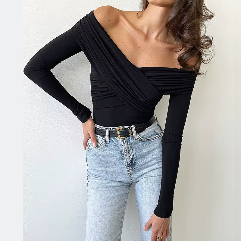 Long Sleeve "Sculpted Elegance"