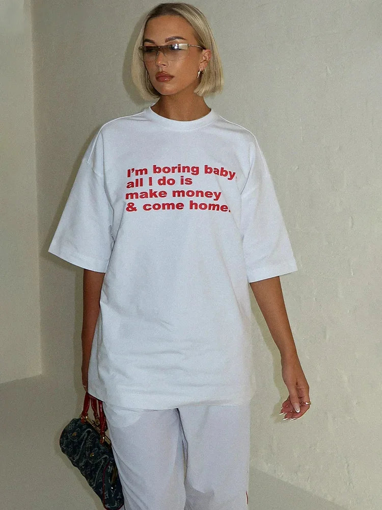 T-Shirt "I'm boring baby"