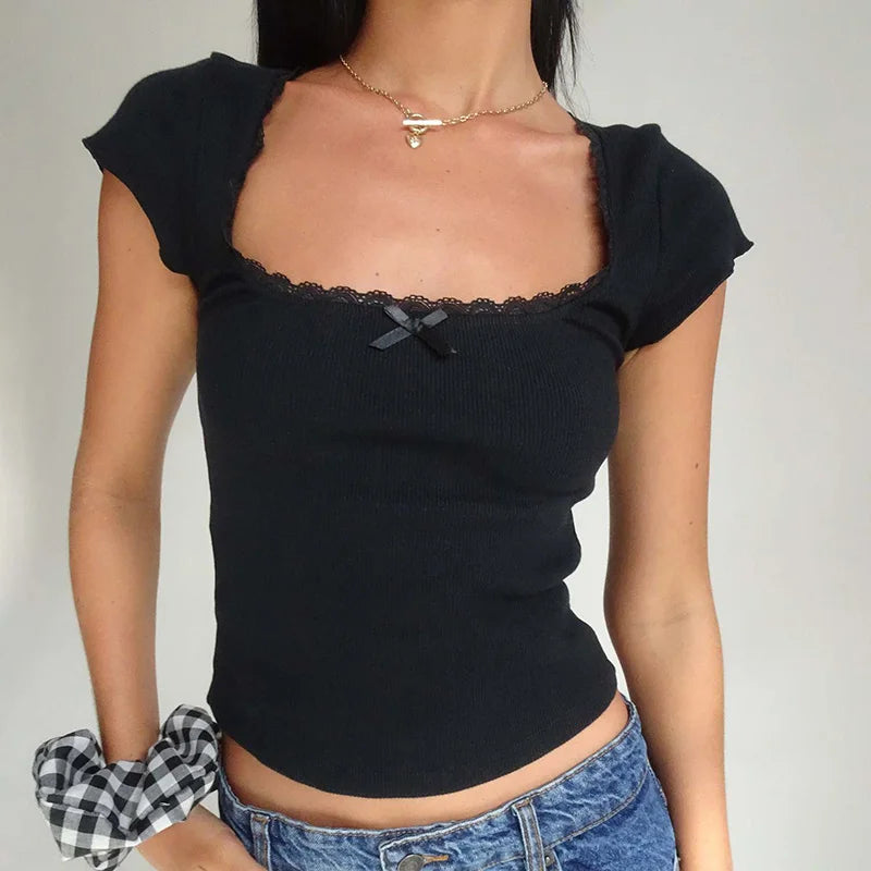Lace Tee "Cottage Dream"