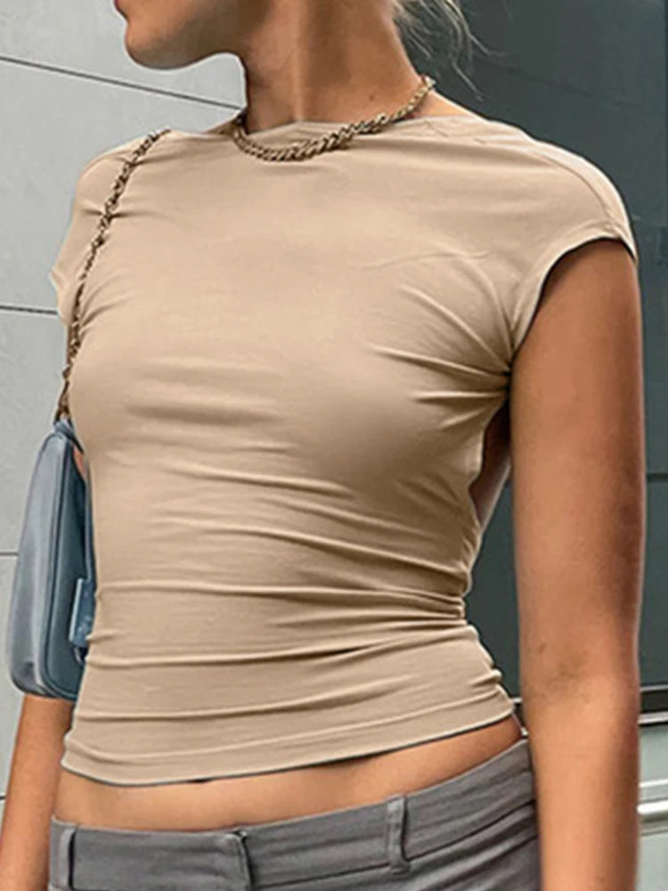 Crop Top "Backless Glam"
